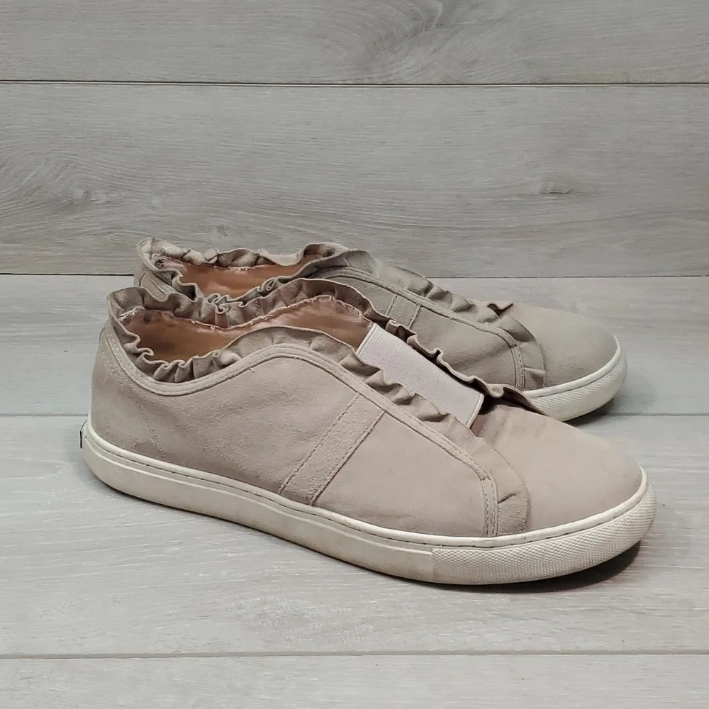 Kate Spade NY Women Lance Leather Loafer Slip on Sneakers shoes sz 8M
